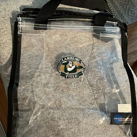 lambeau field Bags Lambeau Field Clear Tote Nwt Poshmark